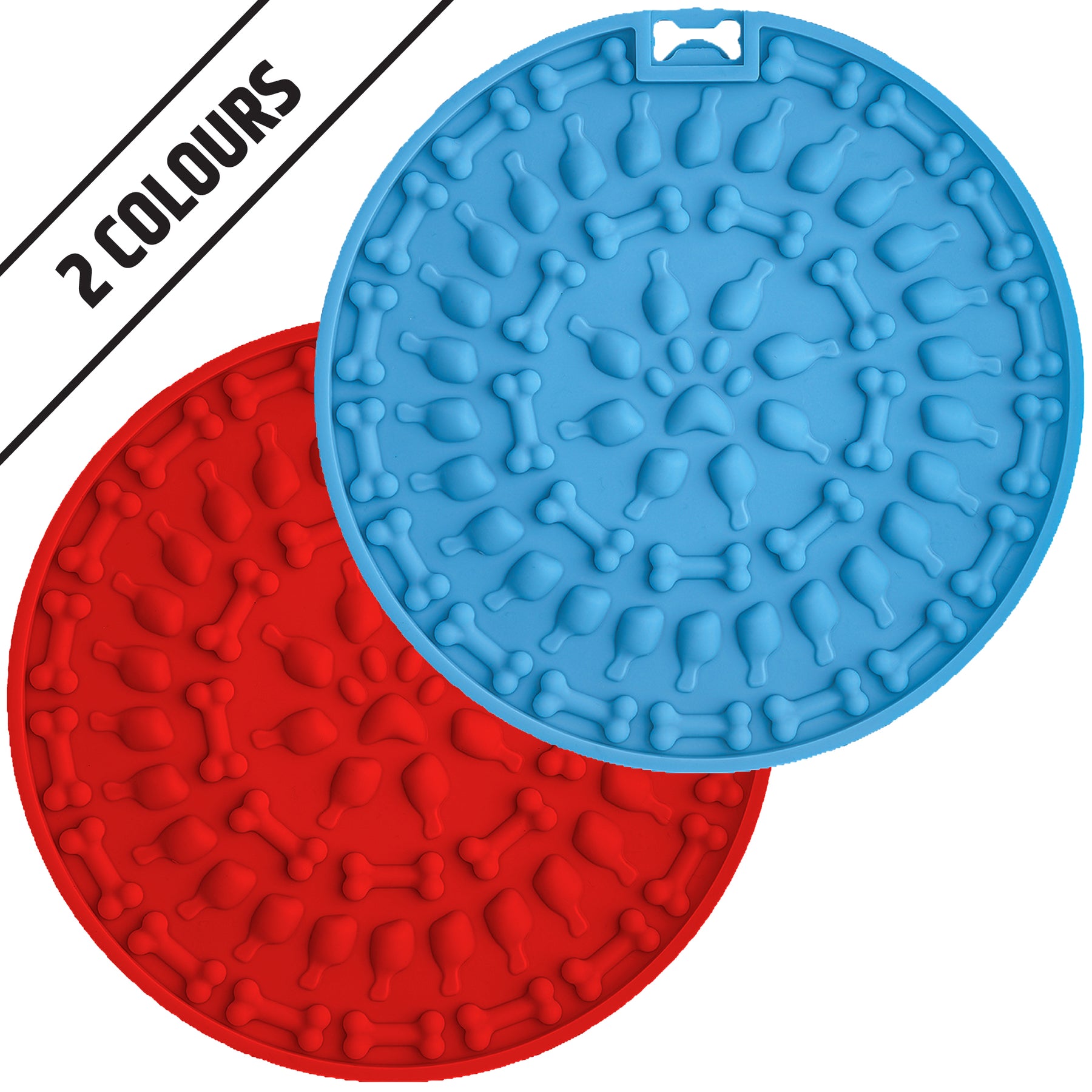 Clover Shape Pet Lick Mat Slow Feeding Mat Silicone Licking Pad